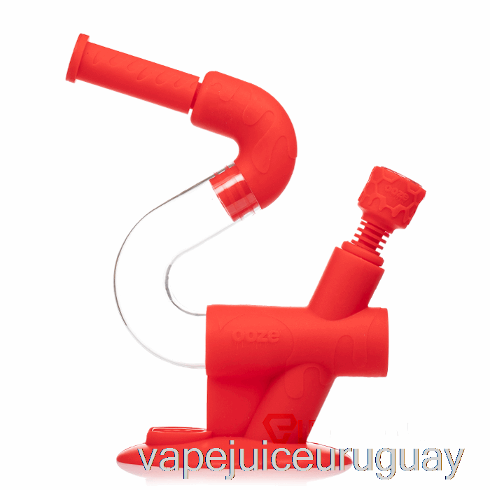 Rezumar Swerve Pipa De Agua De Silicona Escarlata (rojo) Vape Recargable
